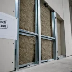 Cloison isolante placo 66 dB EI 120, chantier