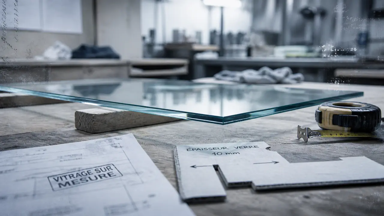 Vitrage sur mesure : pose du verre sur mesure et mesure de l’épaisseur