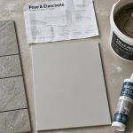 Revetement mural pour salle de bain : panneau PVC, carrelage et résine en rénovation